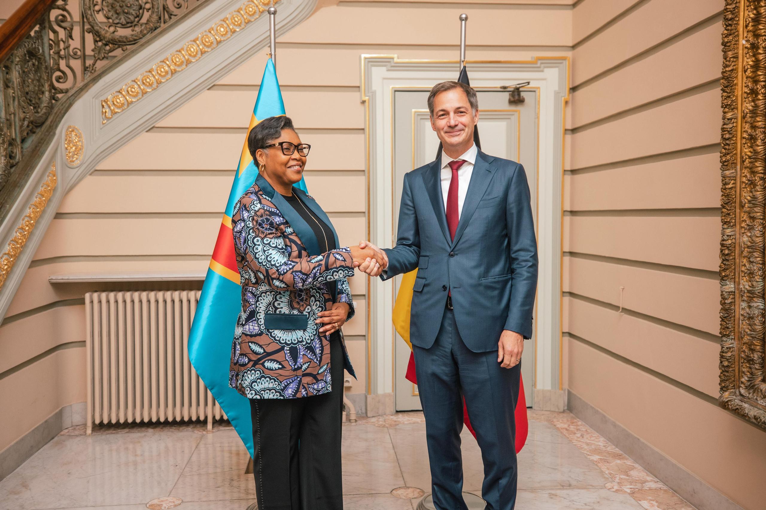 Renforcement des liens bilatéraux RDC-Belgique : Judith SUMINWA et Alexander De Croo pour un partenariat gagnant-gagnant