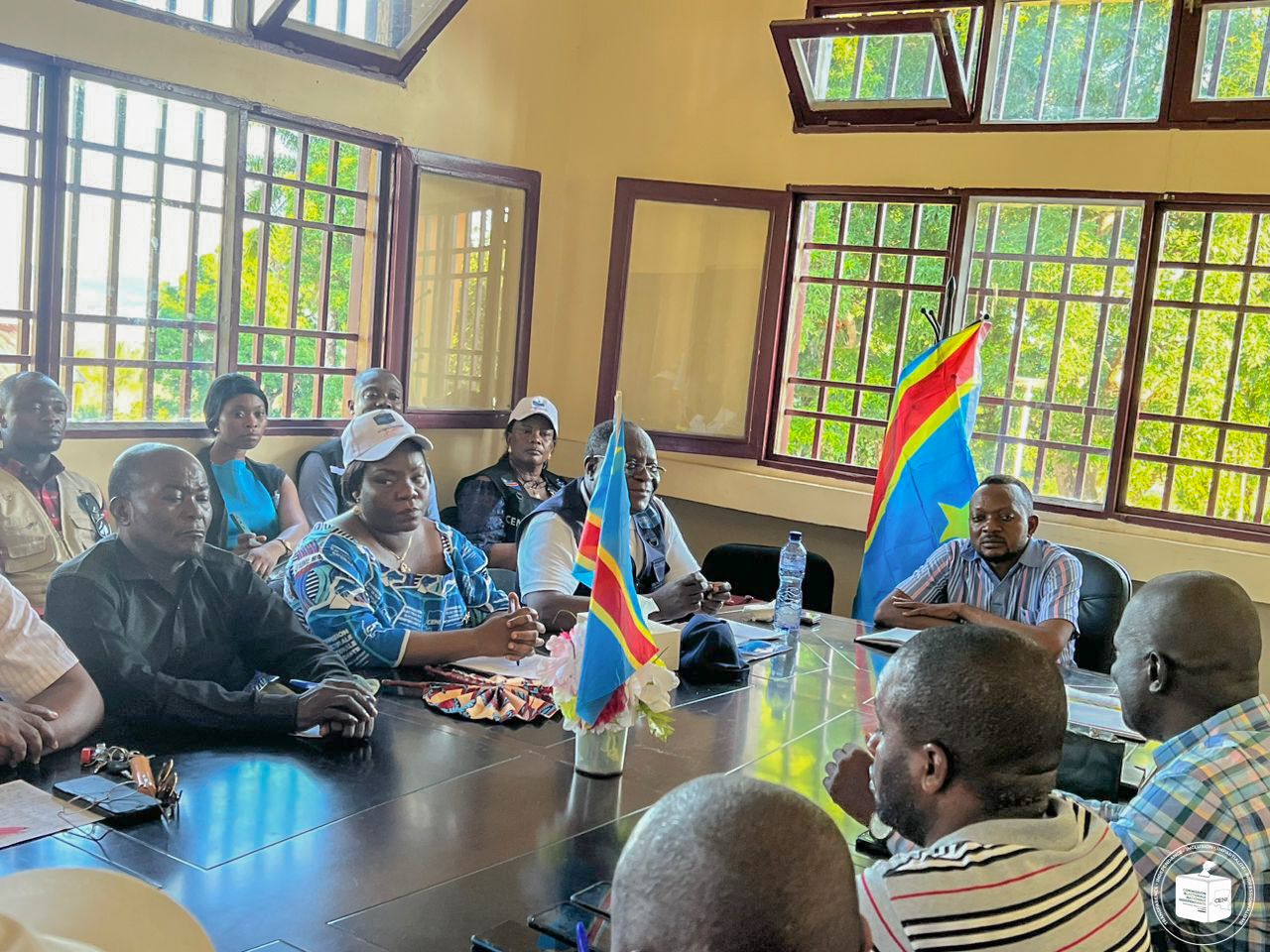 En prévision de la reprise des élections législatives à Yakoma et Masimanimba : le  2e Vice-président Didi MANARA LINGA rassuré du bon déroulement des préparatifs à Masimanimbaba :