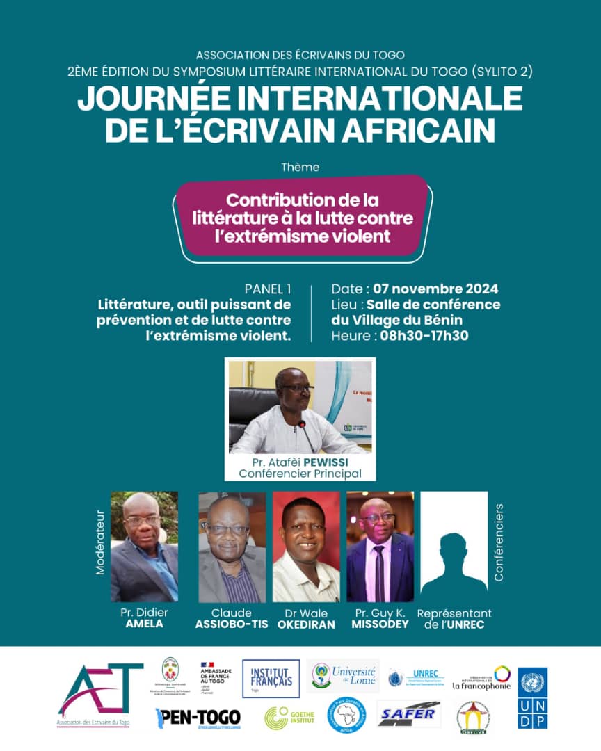 JOURNÉE INTERNATIONALE DES ÉCRIVAINS AFRICAINS 2024: Une célébration en ligne ce jeudi 7 octobre