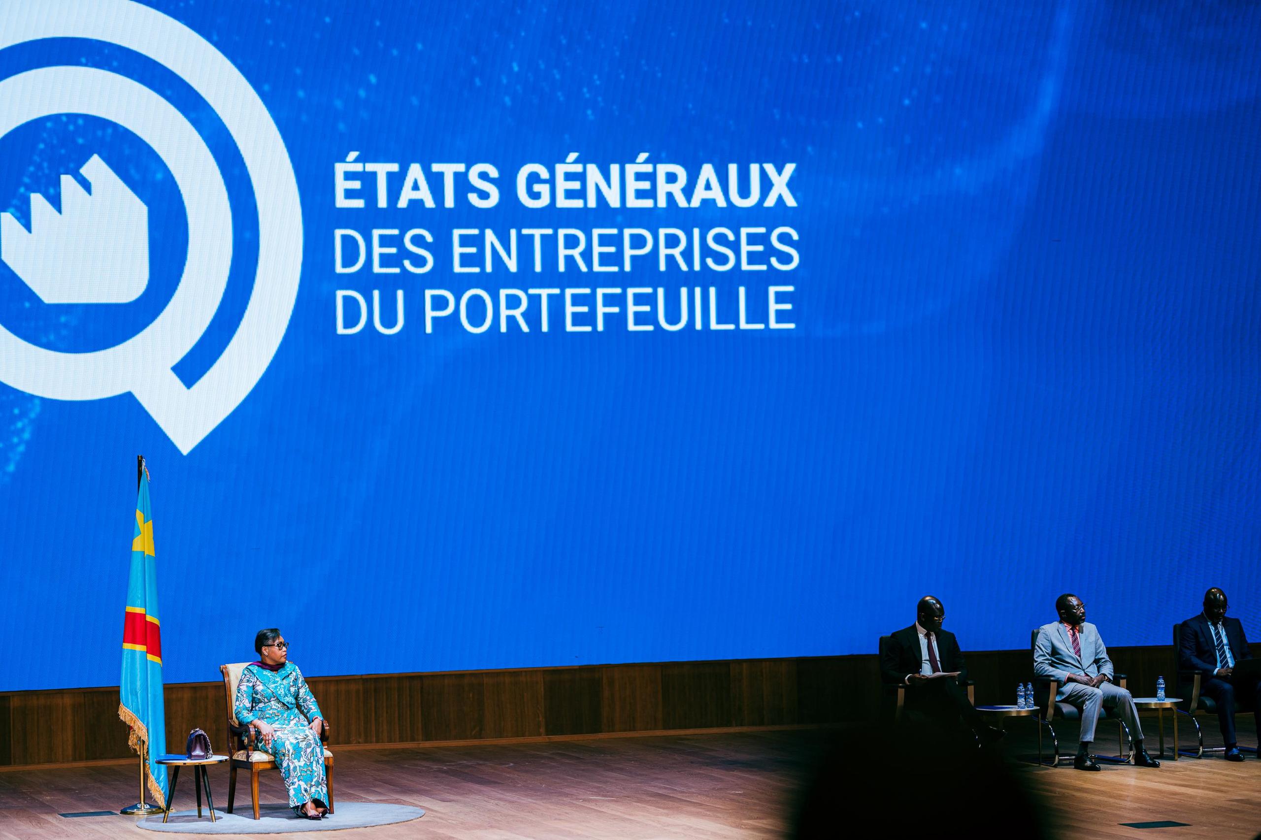 Clôture des états généraux du portefeuille : Judith Suminwa pour la révision du cadre juridique des entreprises publiques et la réduction de leur dépendance à l’Etat 