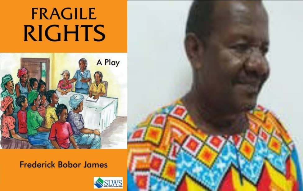 Le livre de la semaine : FRAGILE DROITS de Frederick Bobor James de Sierra Leone