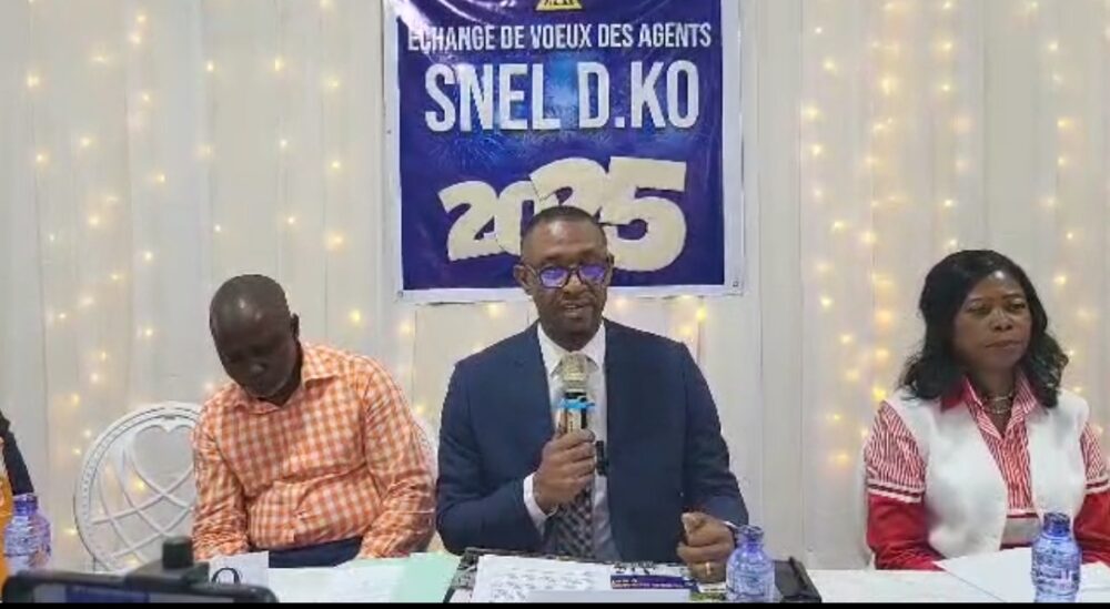 Échange de Vœux 2025 : Les Agents et cadres de la SNEL DKO réaffirment leur engagement aux côtés de la Direction Générale