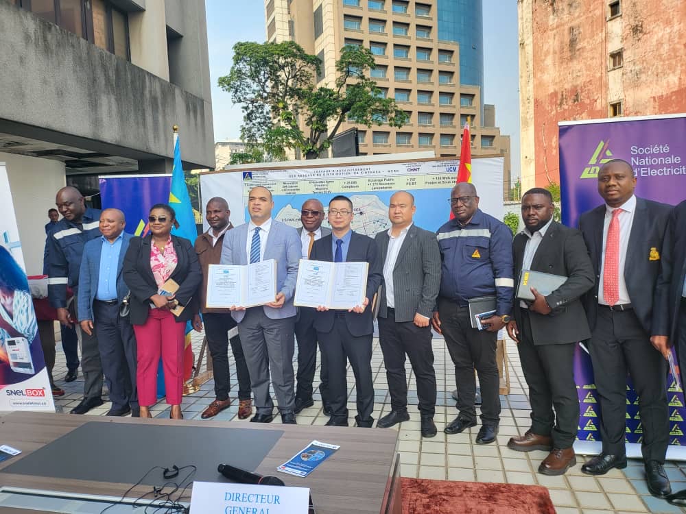 KINSHASA NORD : LA SNEL ET CHINT ELECTRIC SIGNENT UN CONTRAT HISTORIQUE POUR RÉNOVER LE RÉSEAU ÉLECTRIQUE DE CINQ COMMUNES