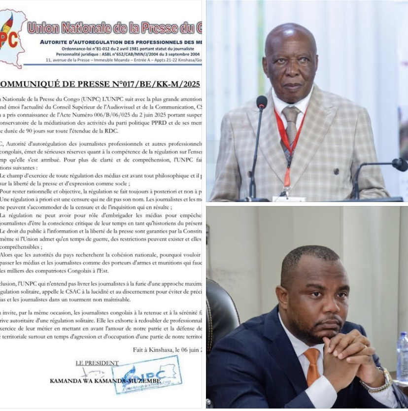 Liberté de la presse en danger ? L’UNPC dénonce la dérive autoritaire du CSAC et appelle à la vigilance