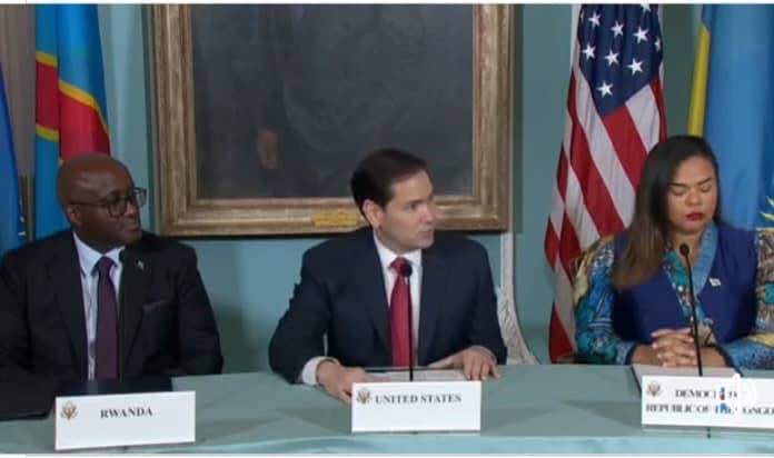 Washington : la RDC et le Rwanda scellent un accord historique sous l’œil vigilant des États-Unis