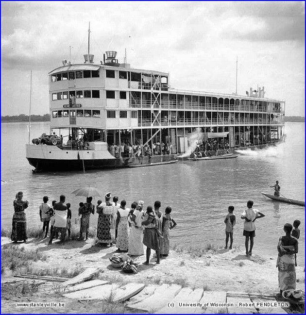 Page d&rsquo;histoire: Les liaisons de l&rsquo;Otraco sur le fleuve Congo, ses Affluents et sur les Lacs durant les années 50