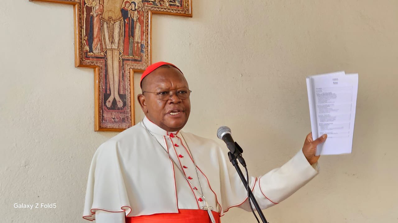 Accord RDC-RWANDA : le Cardinal Ambongo salue l’initiative et appelle à une mise en œuvre sincère