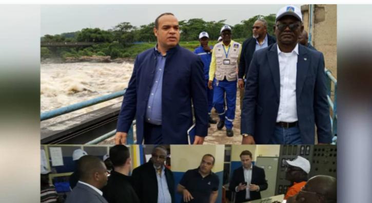 SNEL : Le DG Lusinde et des investisseurs inspectent la centrale hydroélectrique de la Tshopo