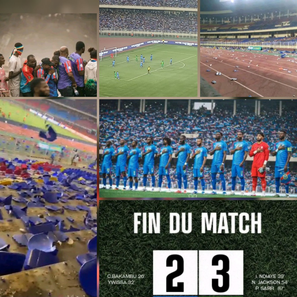 Stade des Martyrs : de la ferveur à la furie, la désillusion congolaise vire au chaos